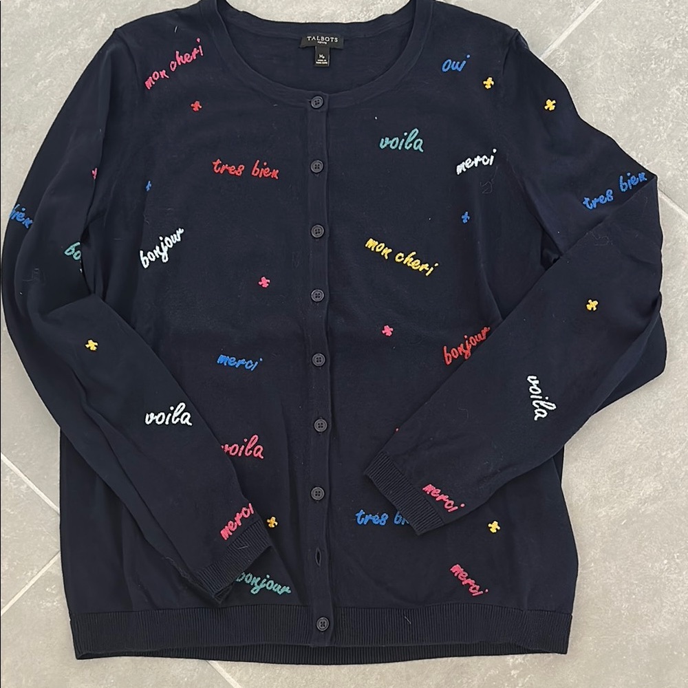 Talbots Navy Women's Sweater